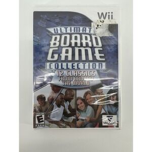Ultimate Board Game Collection Nintendo Wii Valcon Games Brand New In Box Sealed